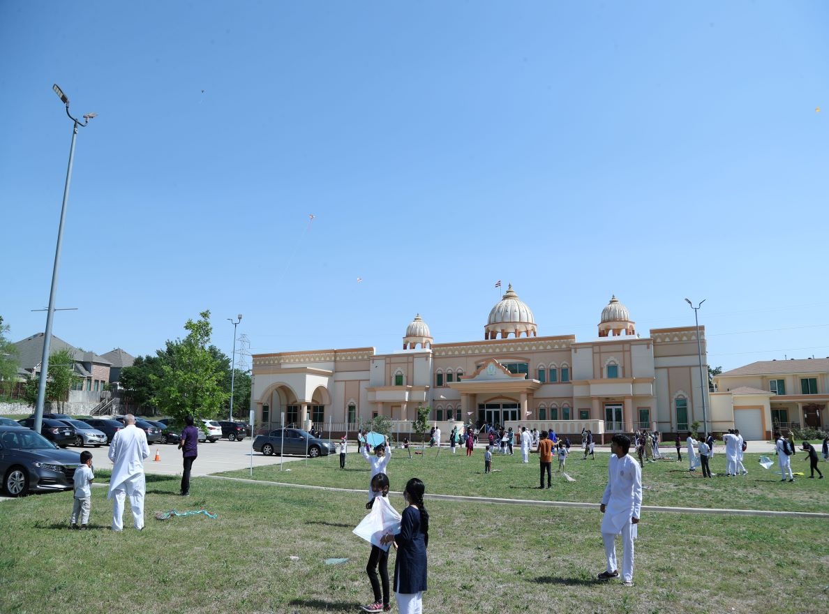 Kite Festival Dallas ,USA2022 Swaminarayan Gurukul Rajkot Sansthan