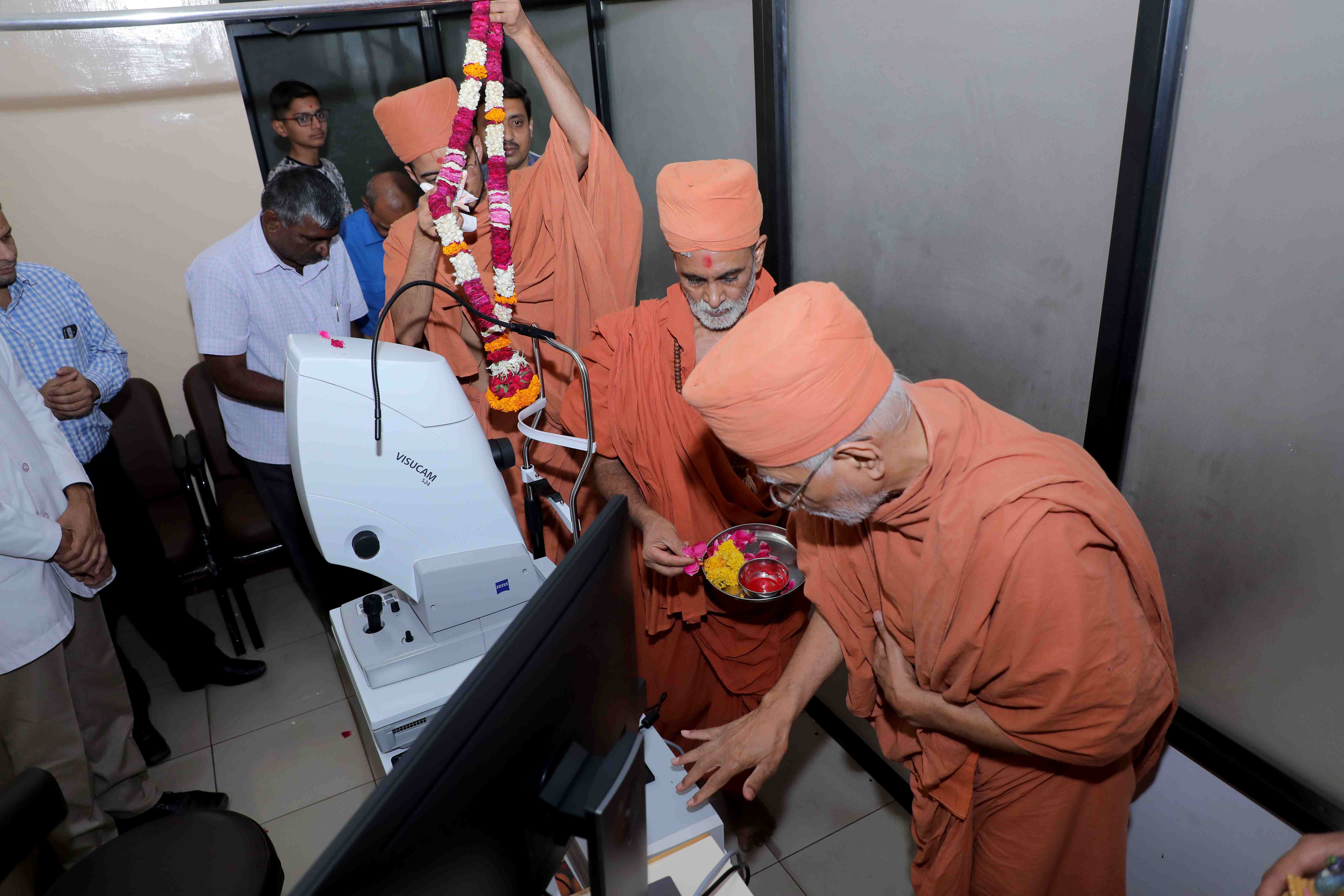 Opening of latest Angiography, Microscope Operation Machine and ...