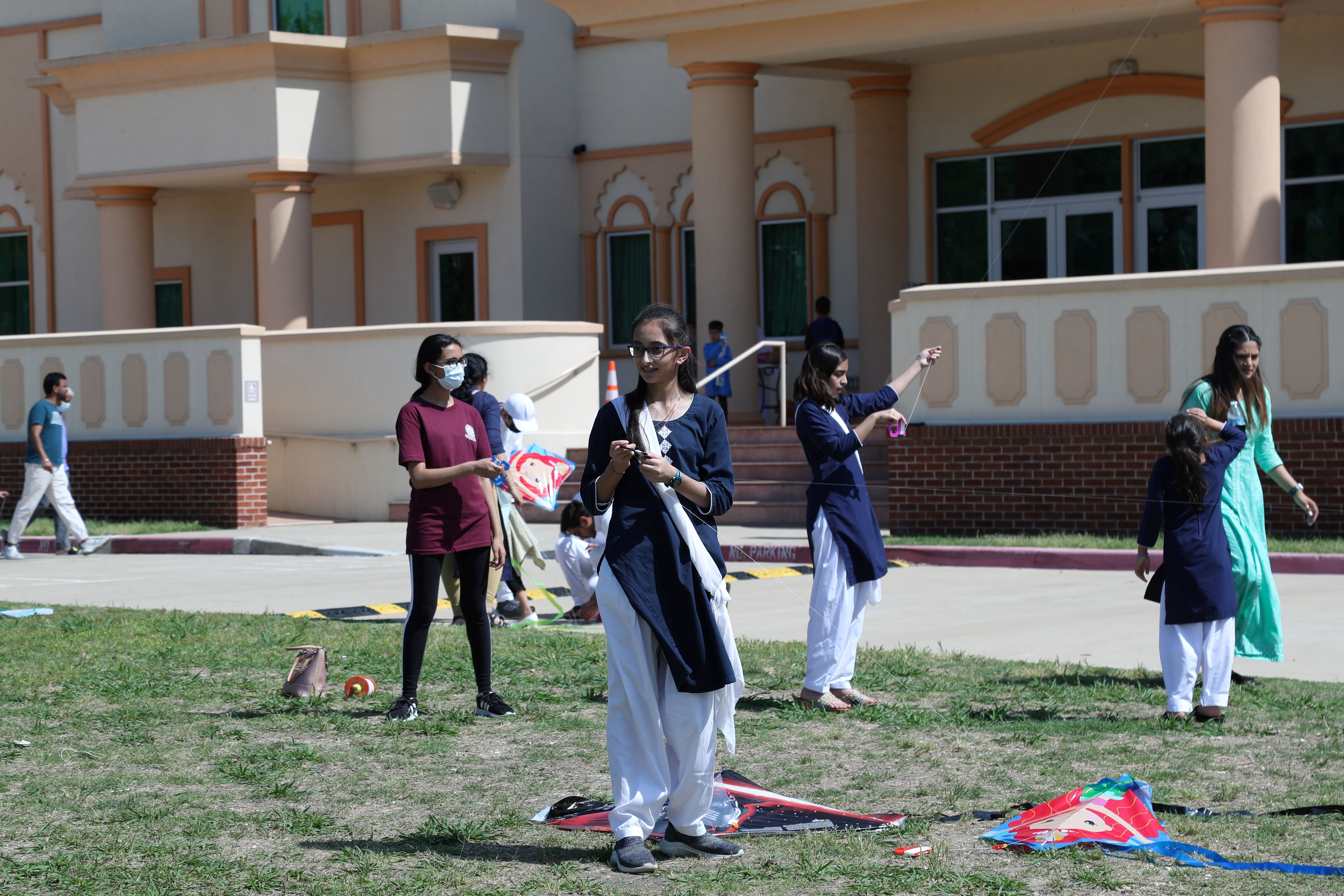 Kite Festival Dallas ,USA2022 Swaminarayan Gurukul Rajkot Sansthan
